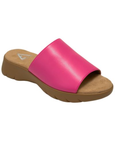 Raspberry Faux Leather