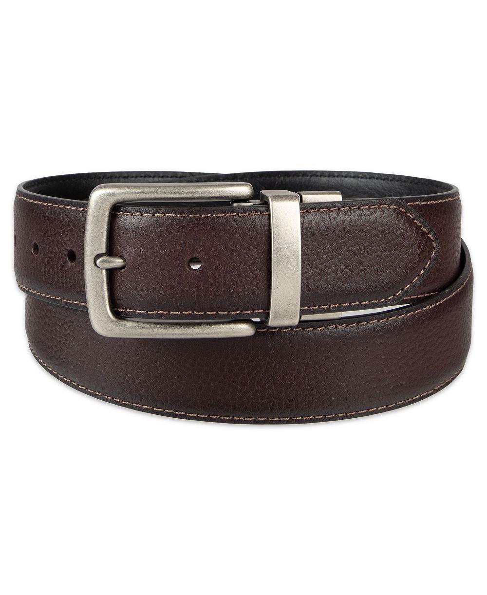 38MM Levi's Men's 2-In-1 Reversible Harness Buckle Belt
