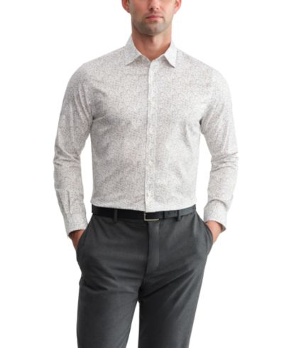 Мужская рубашка Michael Kors Cool Max Fiber Spread Collar