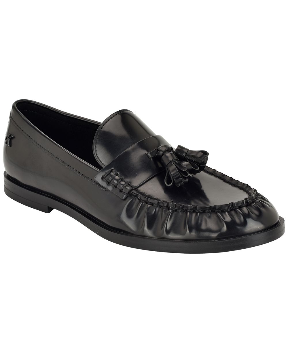 Calvin Klein Женский Mirella Scrunched Tassel Penny Loafers