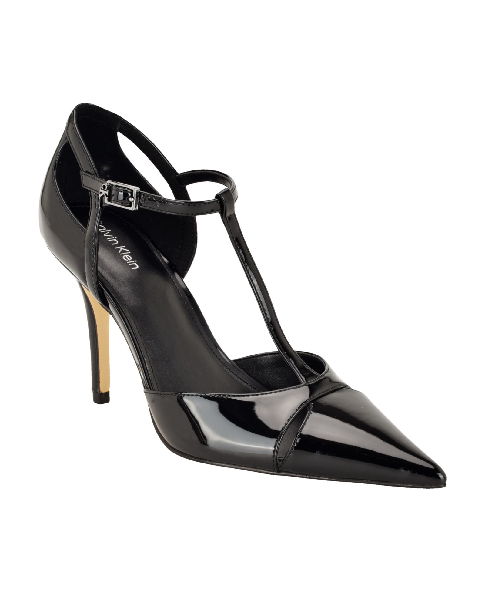 Calvin Klein Women's Odielle T-Strap Stiletto Pumps