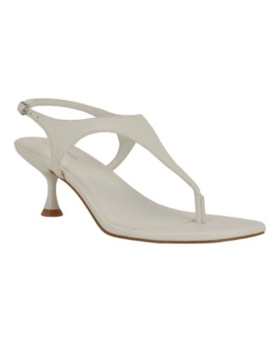 Calvin Klein Women's Portia Thong Dress Sandals