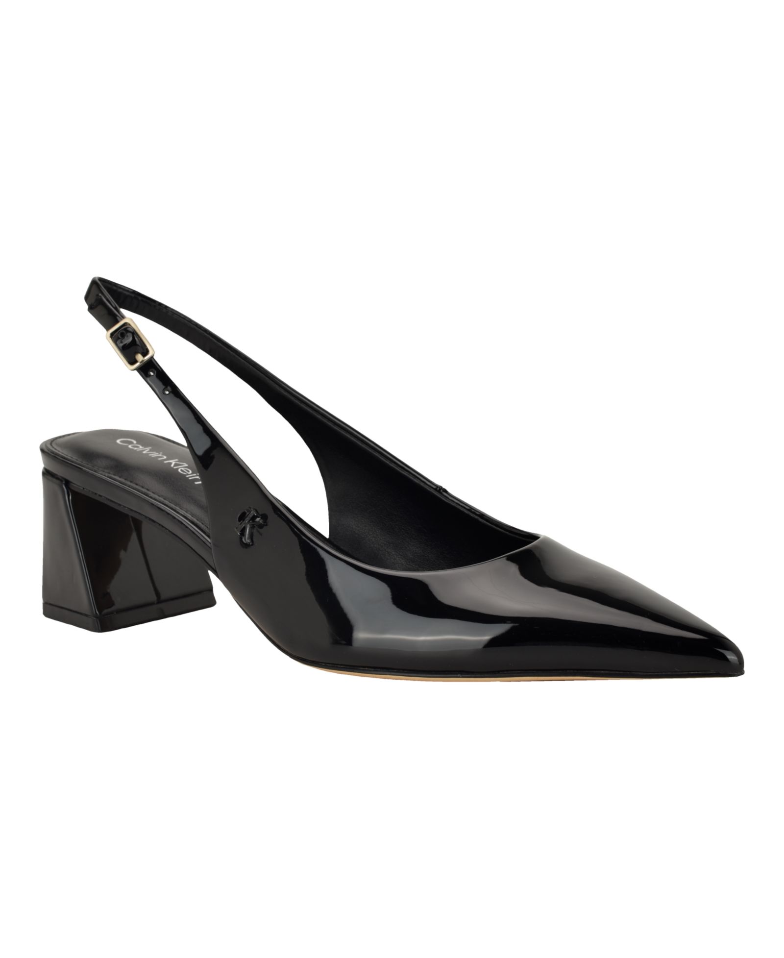 Calvin Klein Women's Sarra Block Heel Slingback Pumps