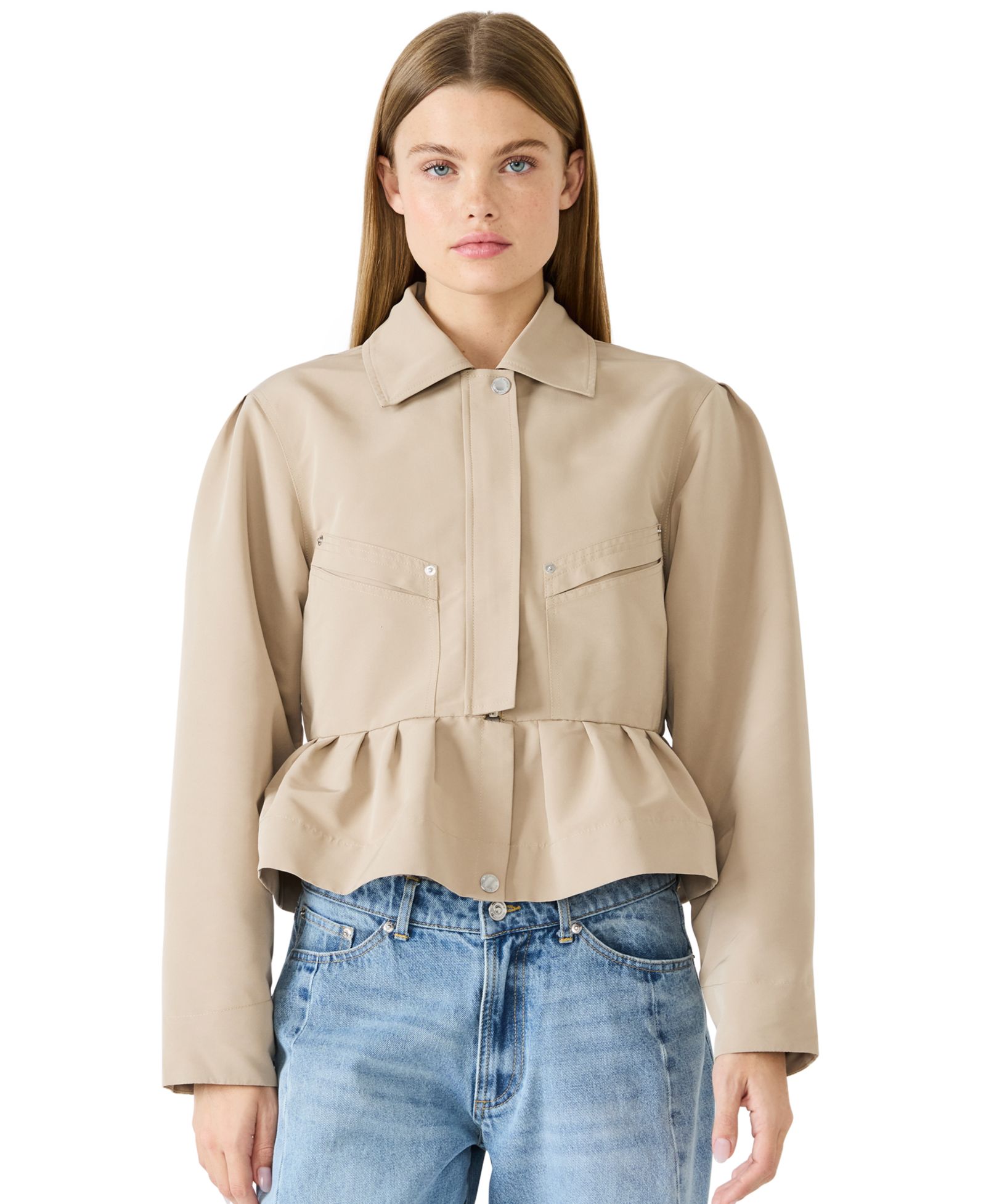 Steve Madden Women's Sloan Collared Neck Jacket
