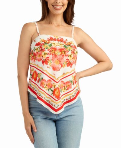 Топ BCX Women's Square Neck Camisole