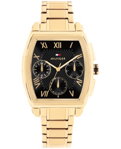 Мужские часы Tommy Hilfiger Multifunction Gold Tone Stainless Steel Bracelet 36mm