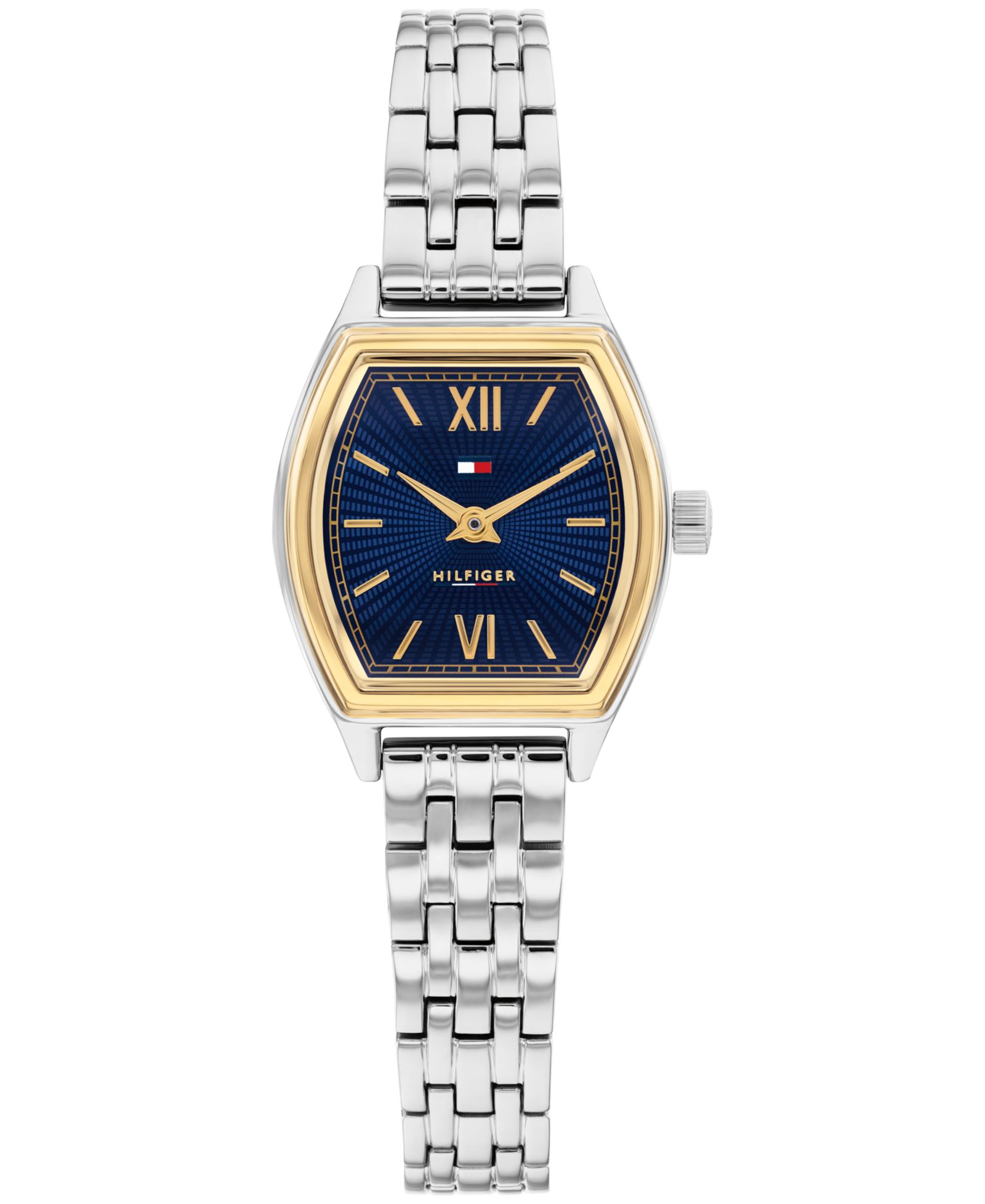 Женские часы Tommy Hilfiger Quartz Silver Tone Stainless Steel Bracelet, 21.5 x 22mm
