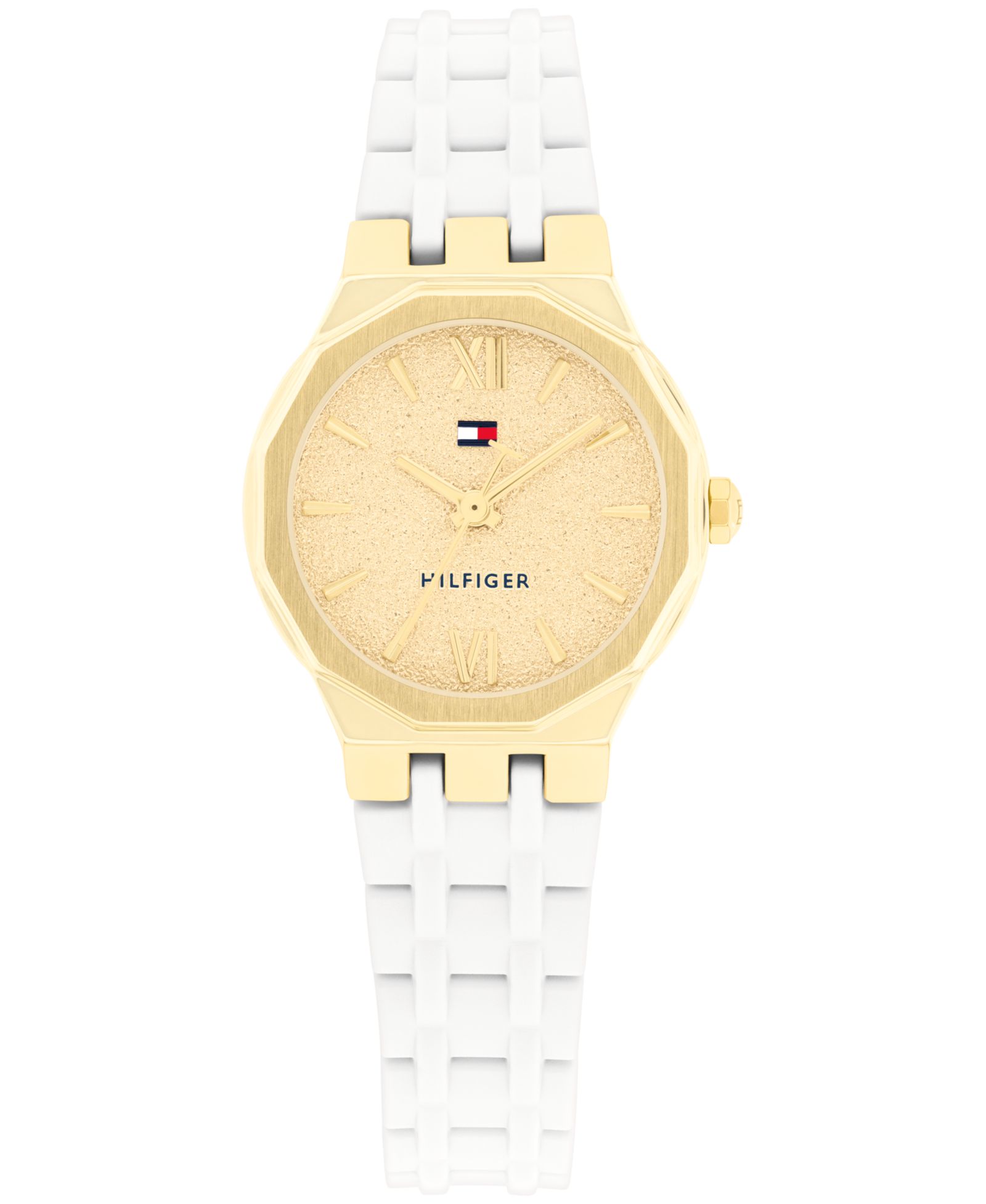 Женские часы Tommy Hilfiger Quartz White Silicone Strap, 25mm