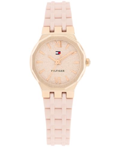 Tommy Hilfiger Женские кварцевые часы с силиконовым ремешком, 25mm
