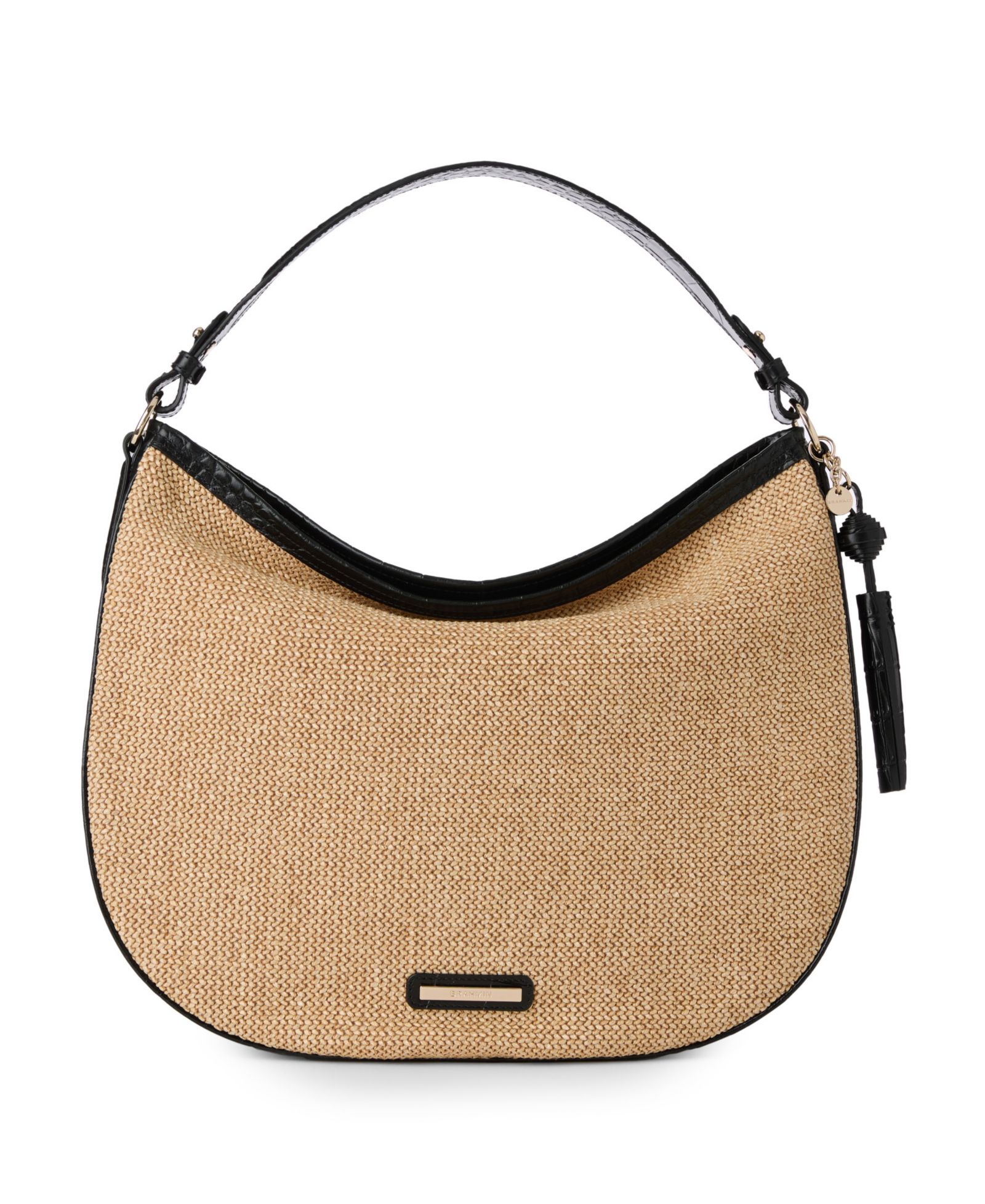 Сумка-хобо Brahmin Kathleen Folsom Medium Raffia
