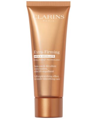 Clarins Extra-Firming Anti-Aging Neck and Décolleté Cream, 2.5 oz.