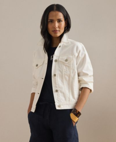 Lauren Ralph Lauren Women's Denim Trucker Jacket
