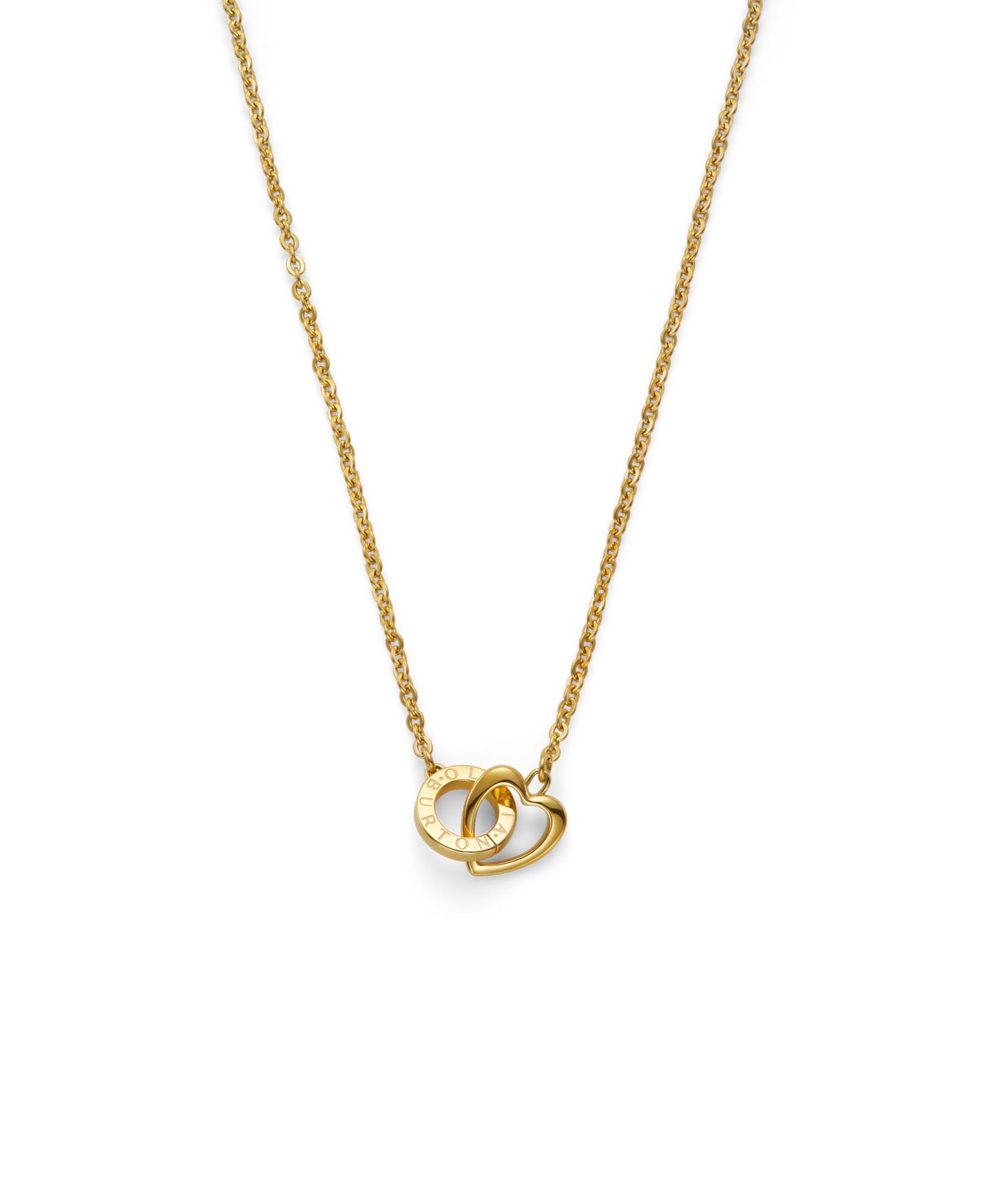 Olivia Burton Women's Kindred Interlink Stainless Steel Necklace
