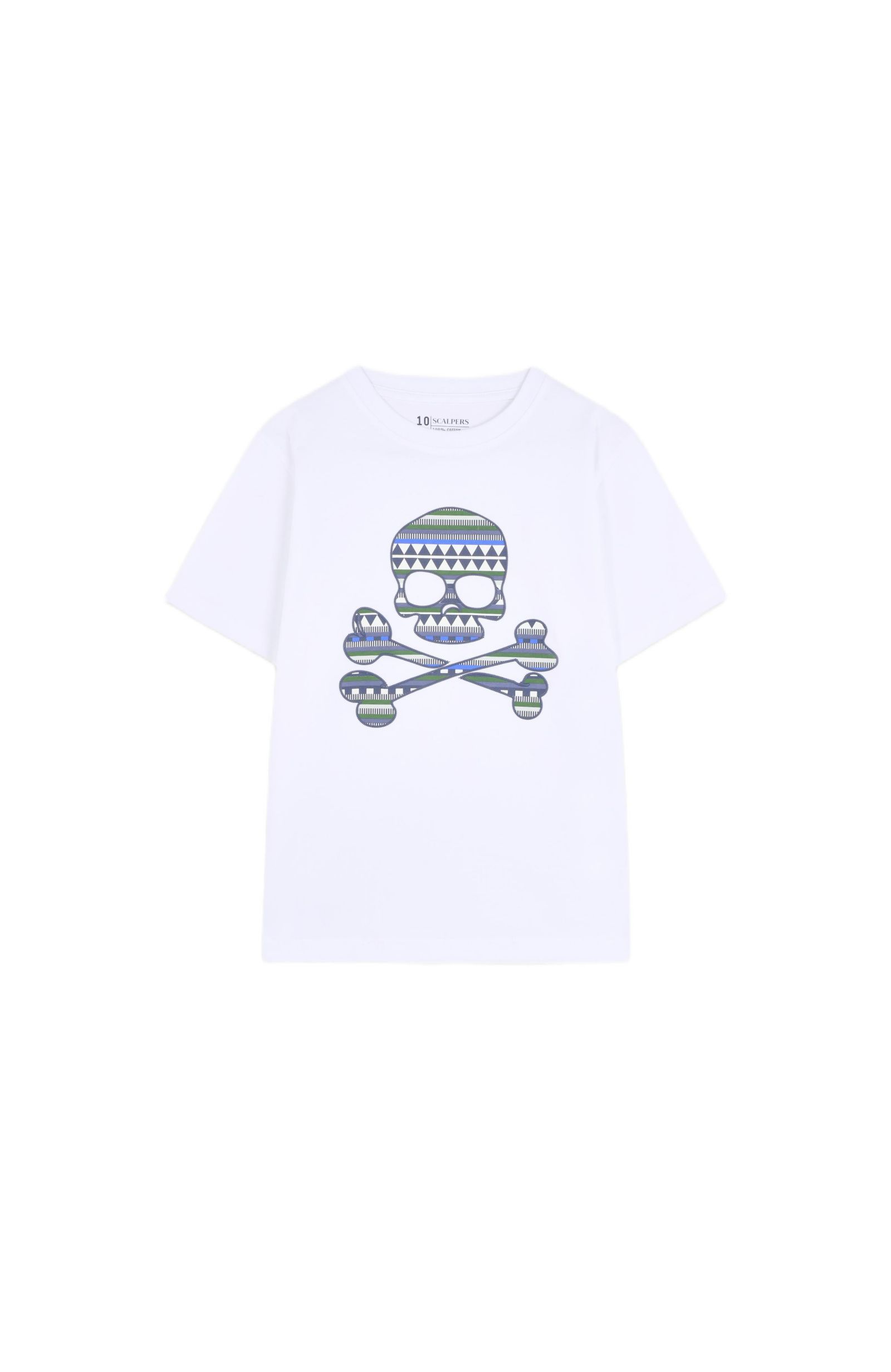 Scalpers футболка Etnicskull для мальчиков
