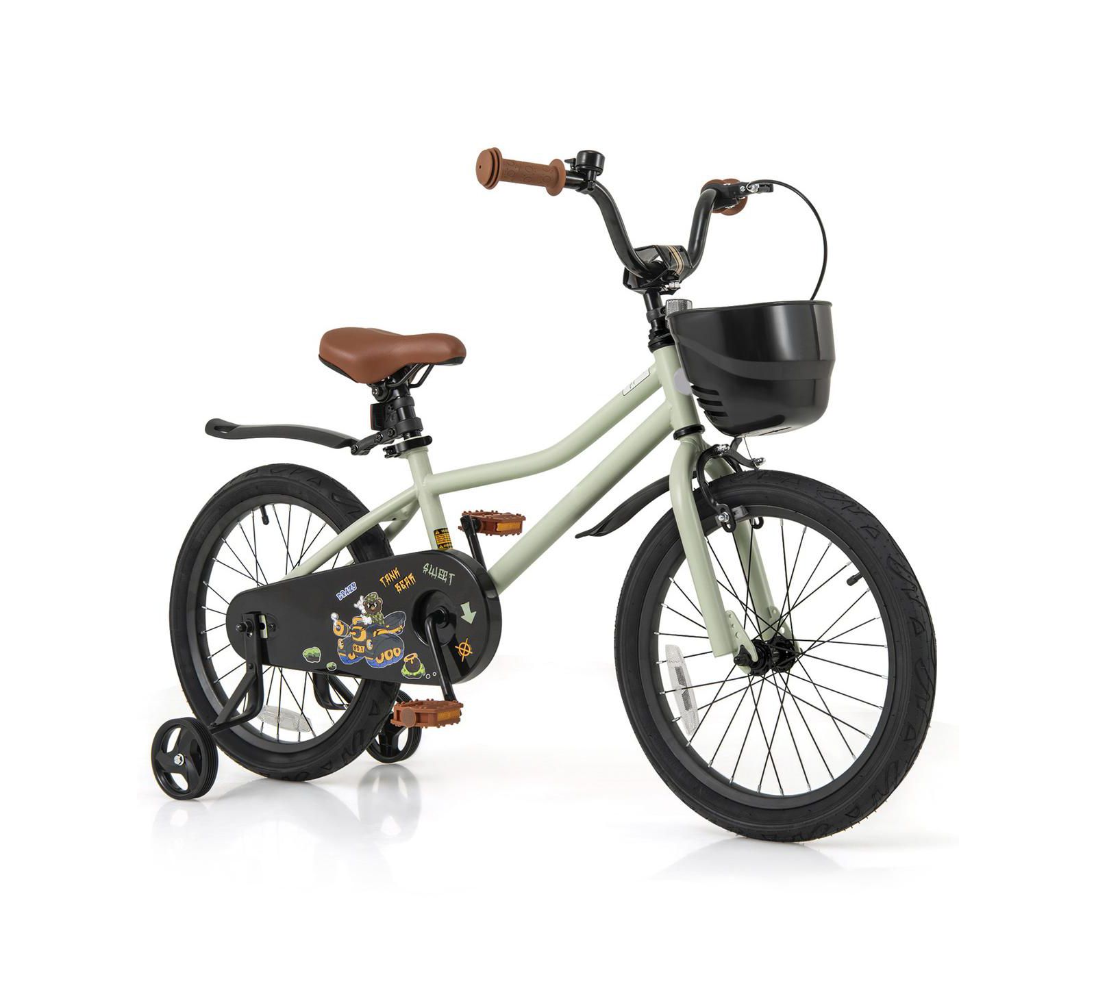 SUGIFT детский велосипед 16" с дополнительными колесами для детей 4-7 лет