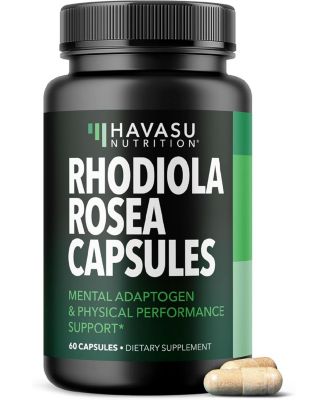 Havasu Nutrition Rhodiola Rosea Capsules, 60ct