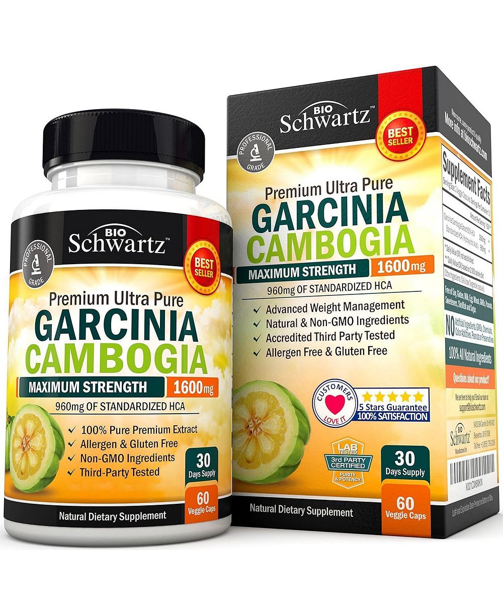 BioSchwartz Garcinia Cambogia 1600mg 60 капсул