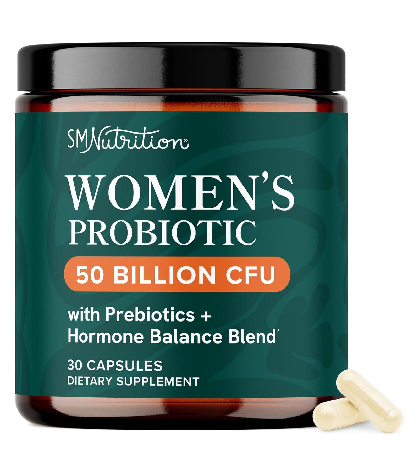 SMNutrition Women's Probiotic Capsules, 30ct