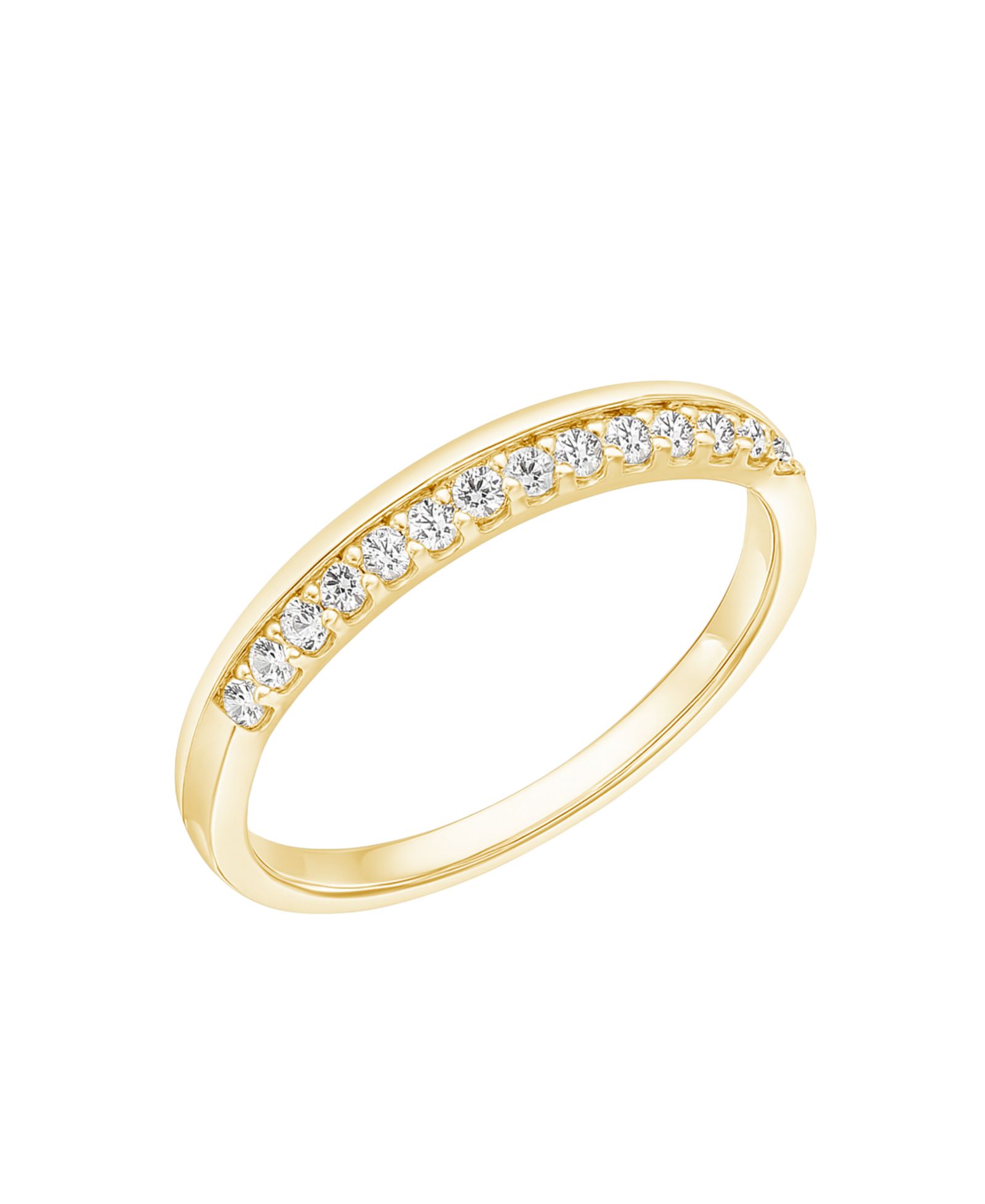 Кольцо Macy's Diamond Ring (1/5 ct. t.w.) в 10k Yellow Gold