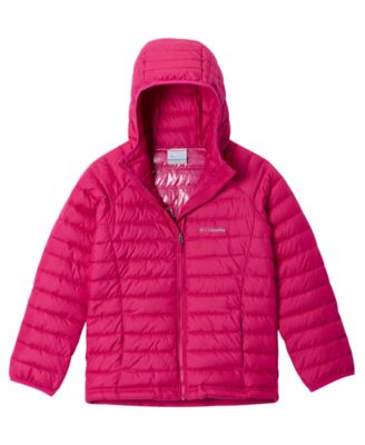 Columbia женская куртка с капюшоном Powder Lite™ II, полный застегивающийся молнией, размер 7-16