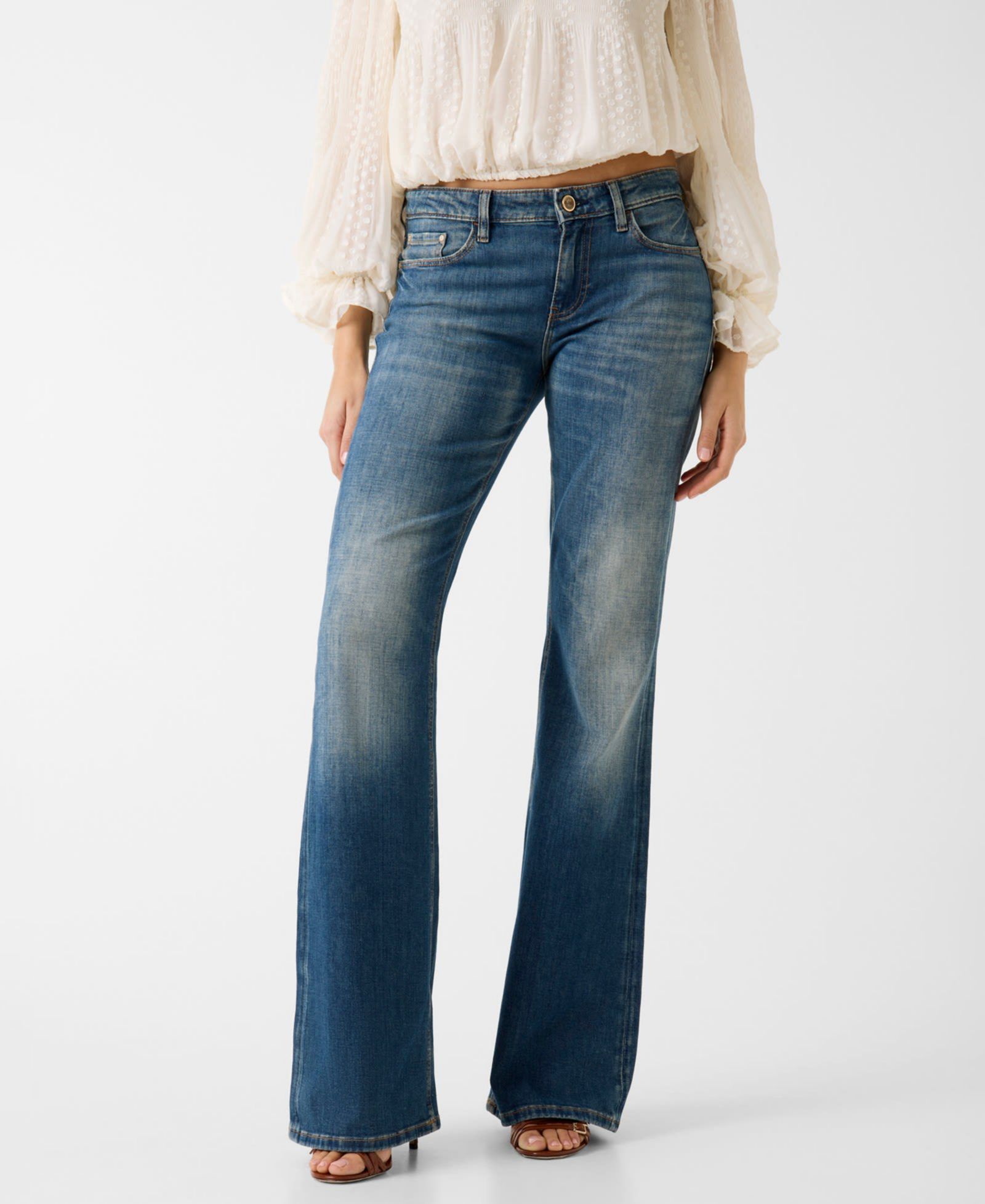 Женские джинсы GUESS Low Rise Boot Cut
