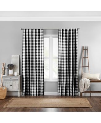 Elrene Home Fashions занавеска для окна Buffalo Check Farmhouse