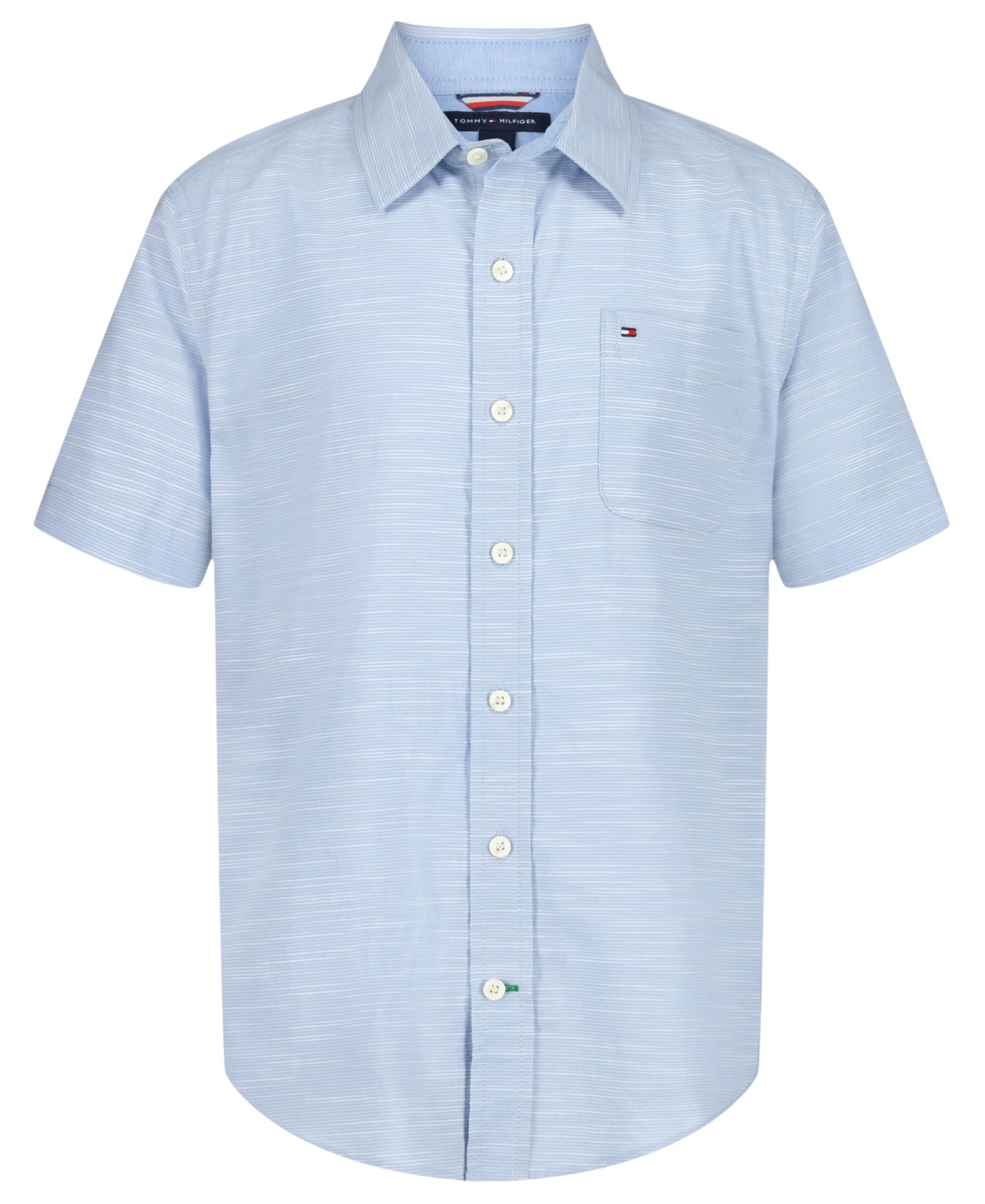 Tommy Hilfiger Boys' 8-20 Short-Sleeve Woven Shirt