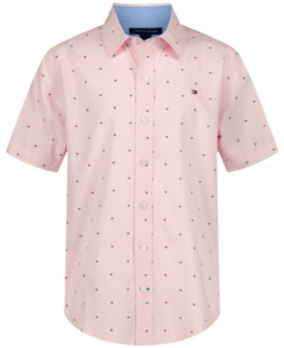 Рубашка Tommy Hilfiger Детская 2T-7 Flag с коротким рукавом