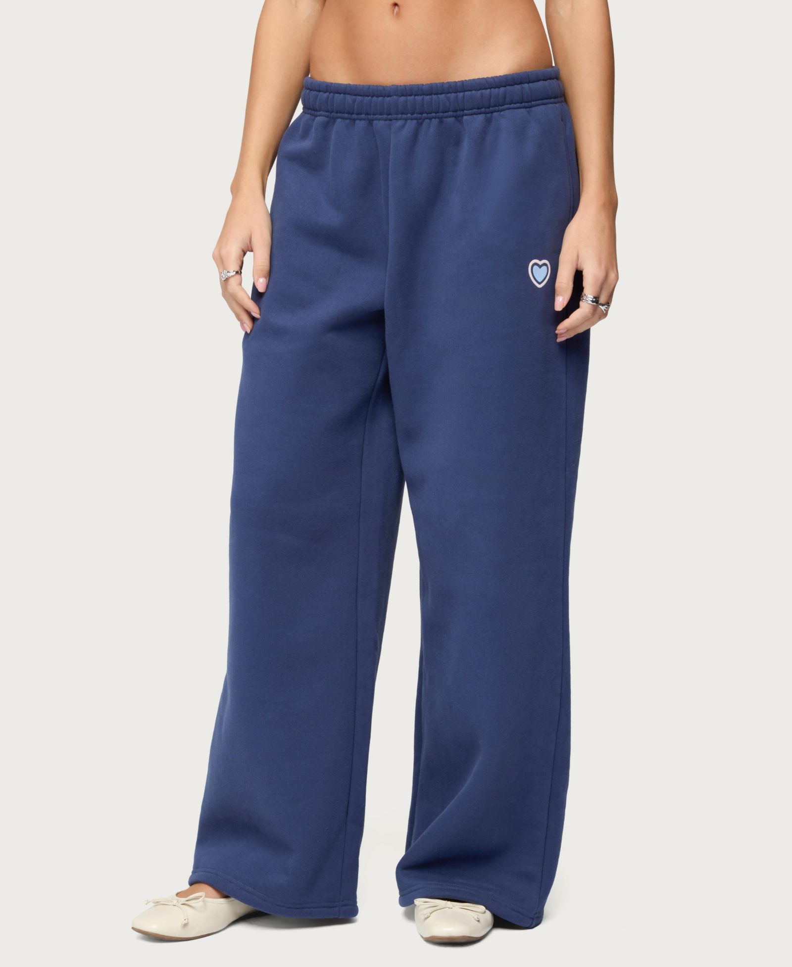 Edikted Women's Glitter Girl Sweatpants