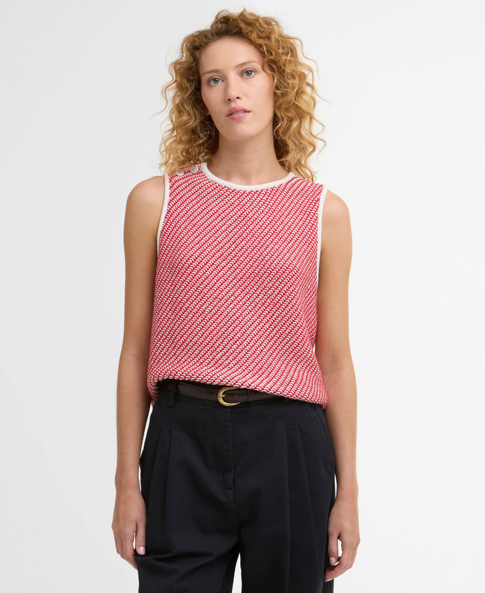 Barbour Women's Amanda Knitted Sleeveless Knit Top