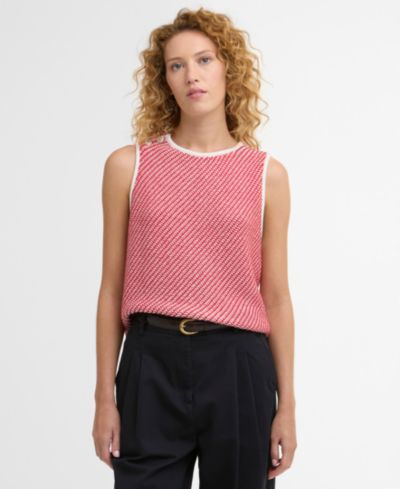 Женский трикотажный топ без рукавов Barbour Amanda