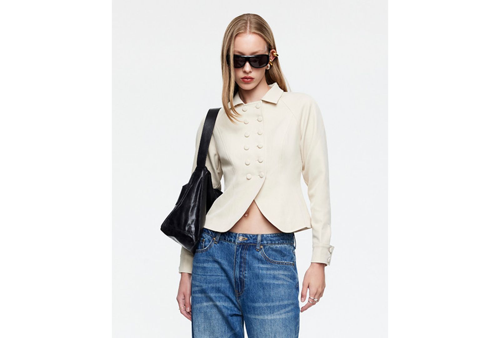 Lioness Women's Form Button-Front Jacket