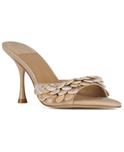 Женские Jeffery Campbell Agent Shell Slip-On Dress Sandals