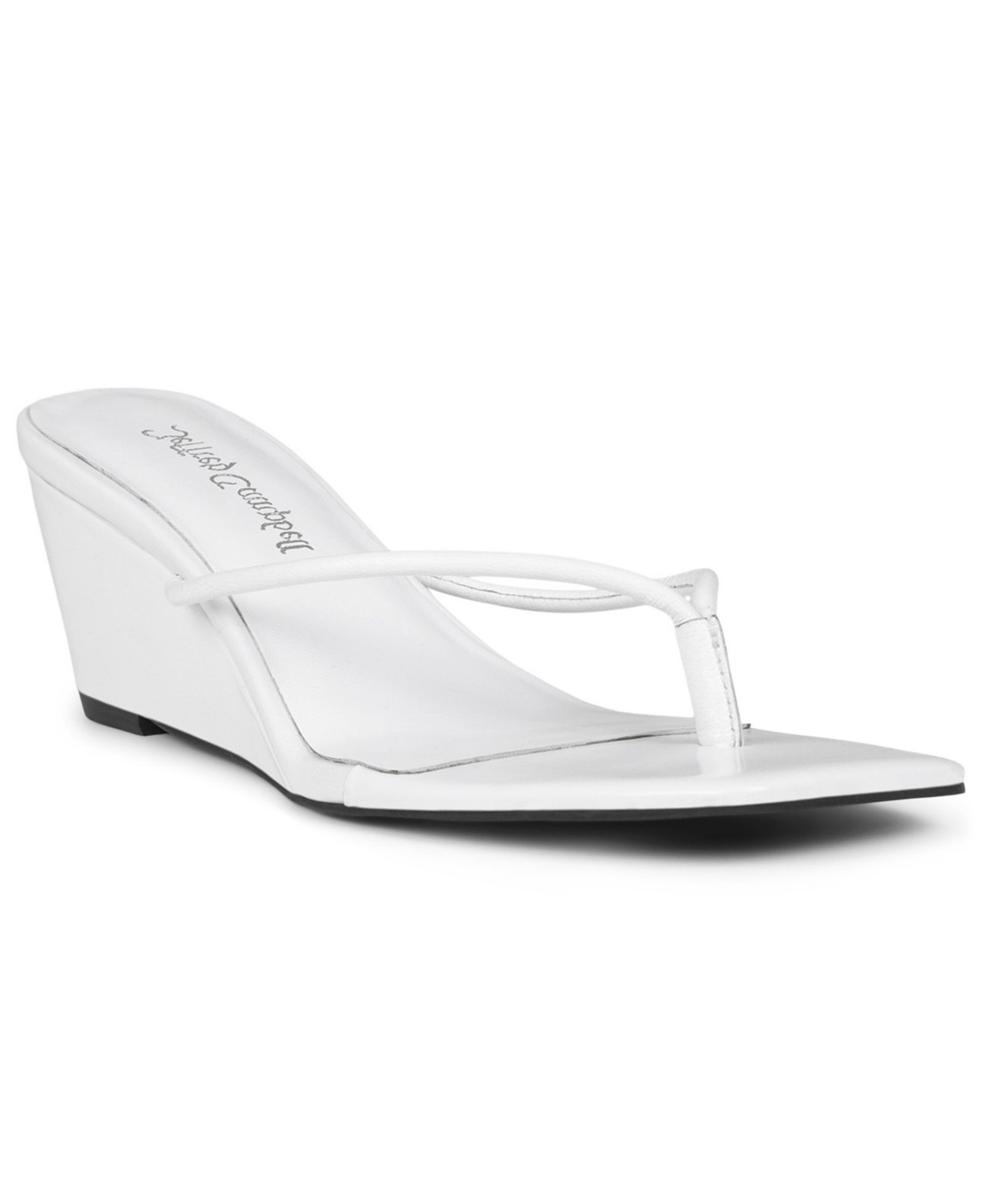 Jeffery Campbell Women's Simplicity Thong Wedge Sandals