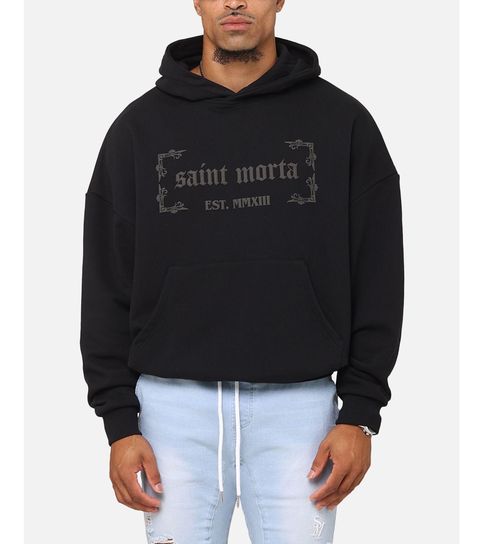 SAINT MORTA Men's Repentant Heart Boxy Hoodie