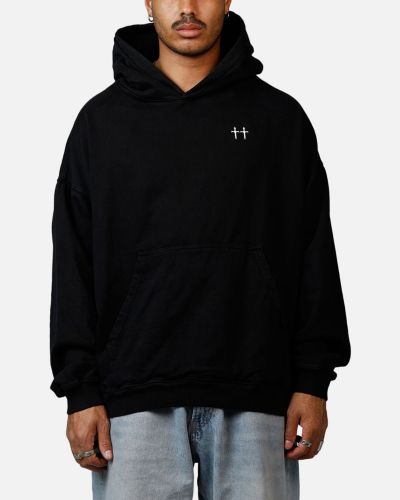 Мужское худи SAINT MORTA Ye Old Boxy Black L