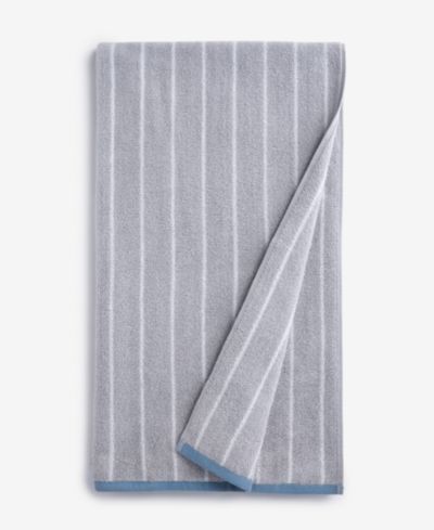 Arch Studio Quick Dry Striped Bath Towel, Macy's Exclusive