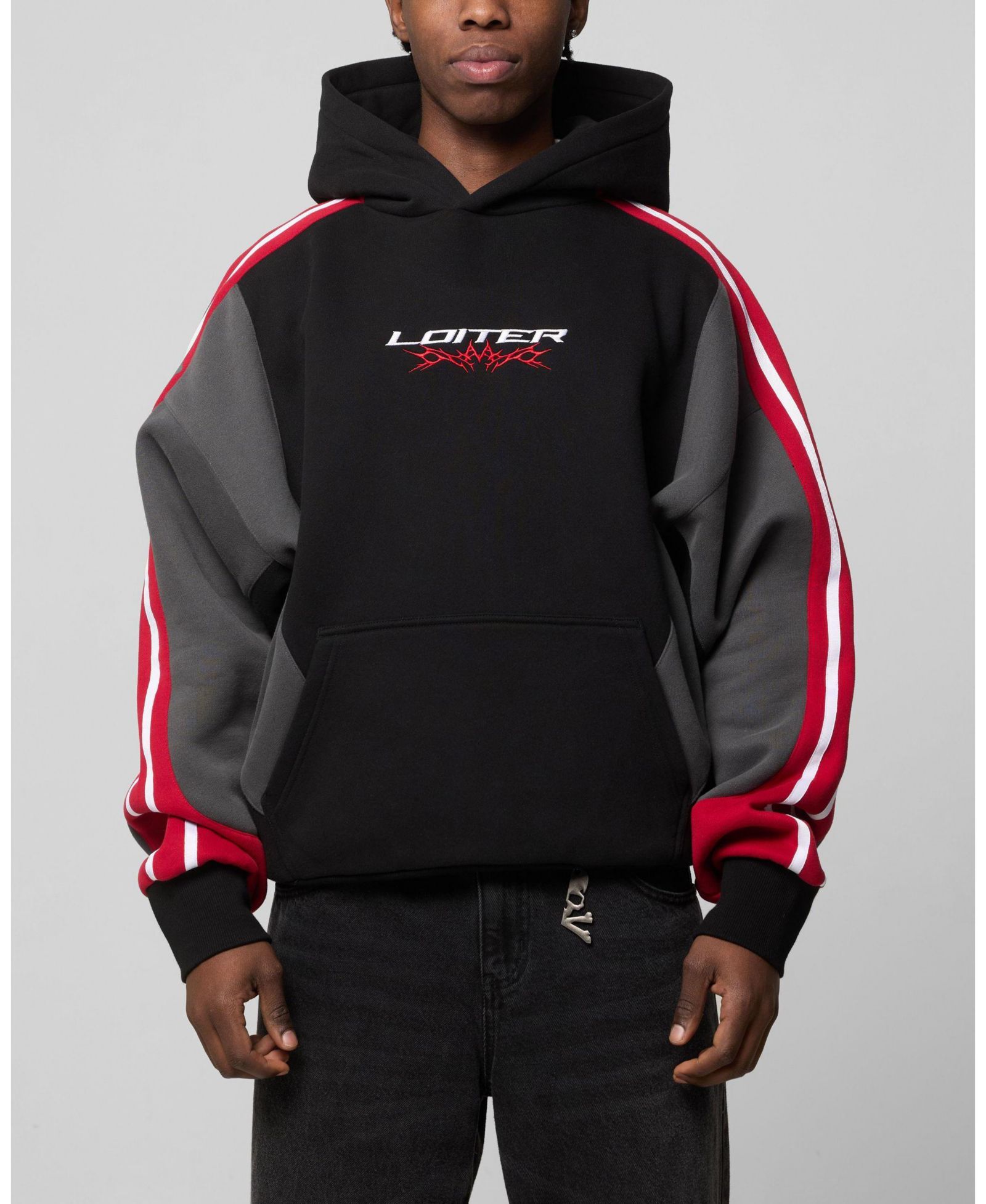 Loiter Men's Hunter Patchwork Hoodie