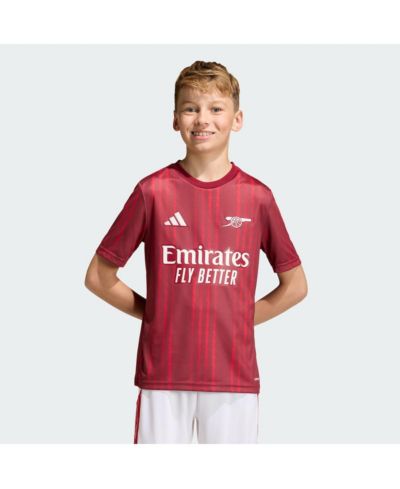 Детская тренировочная джерси Adidas Arsenal 2025/26 Pre-Match красная