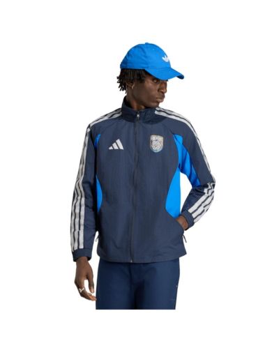 Adidas Men's Navy San Diego FC 2026 Anthem Raglan Full-Zip Jacket