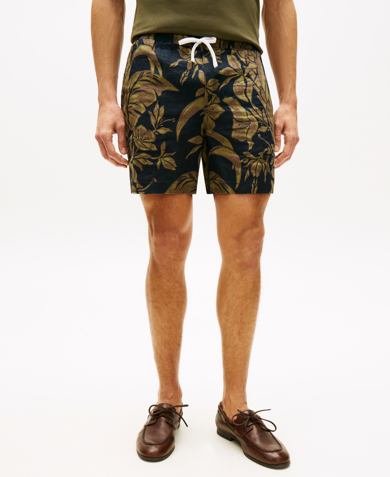 Мужские шорты Tommy Hilfiger Dover 6" Regular-Fit Linen Floral