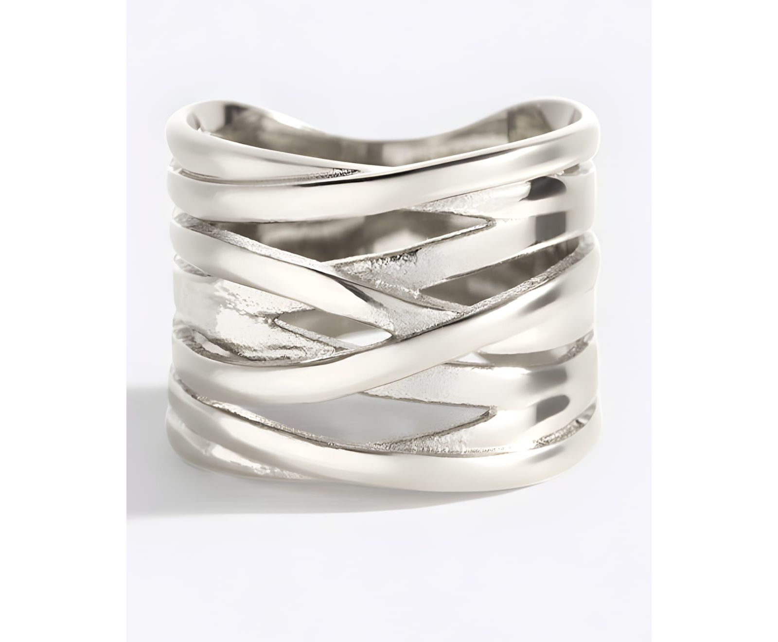 Mint & Lily Wire Wrap Statement Ring