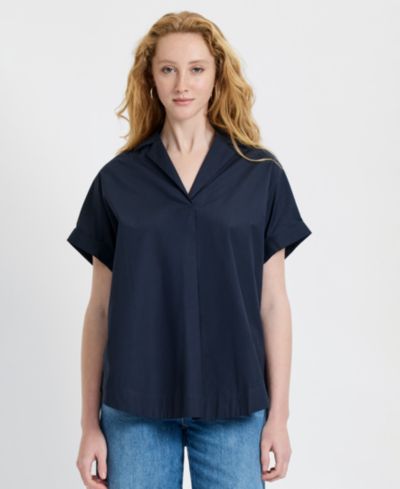 Женская рубашка French Connection Poplin Collared Top