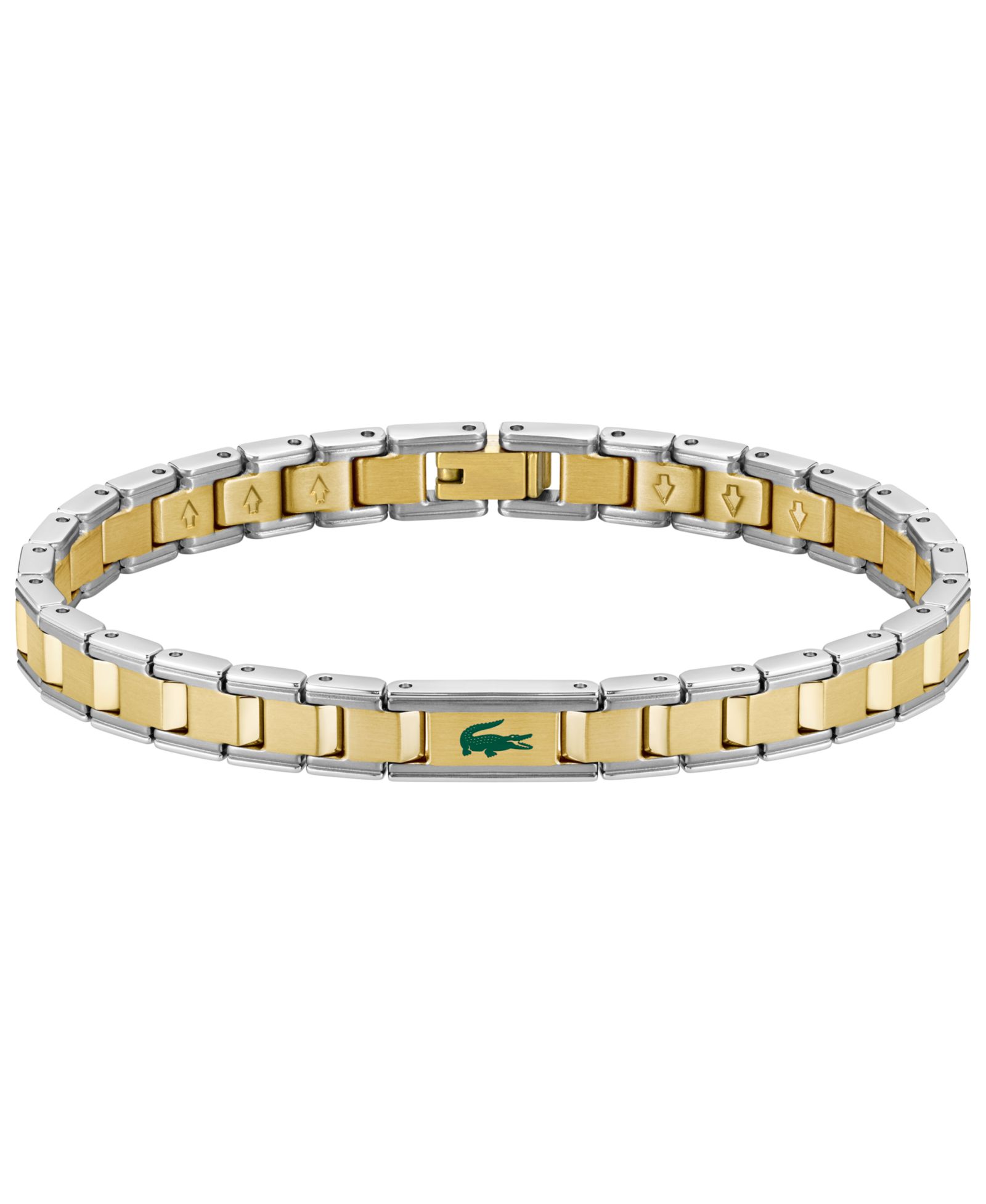 Мужской двухцветный браслет Lacoste Metropole Edge из нержавеющей стали