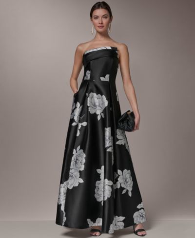 Женское вечернее платье Donna Karan New York Strapless Ball Gown