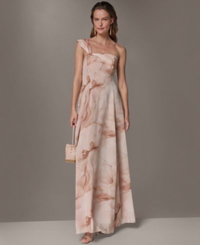 Donna Karan New York Женское вечернее платье на одно плечо