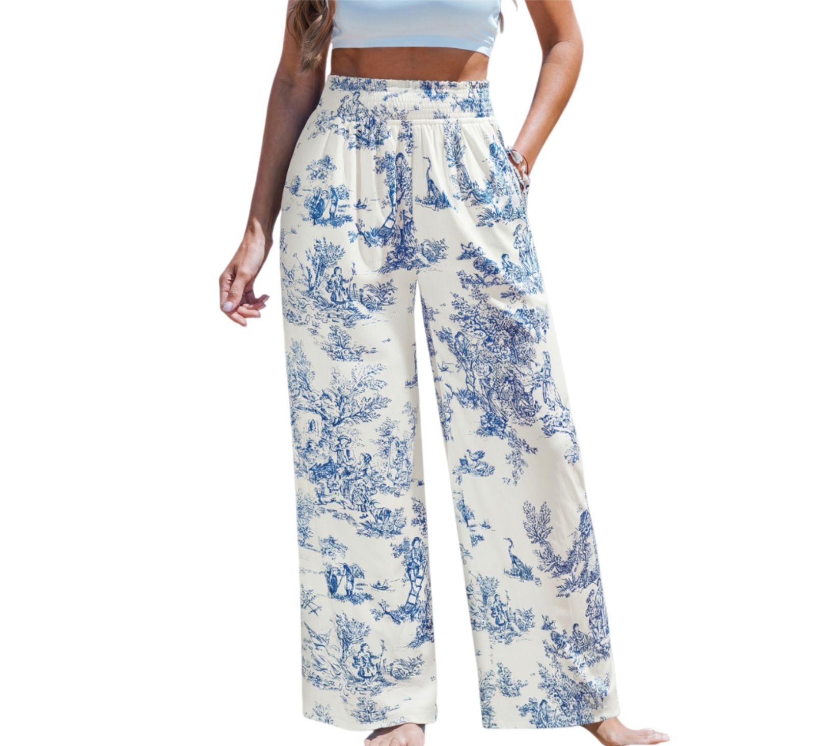 Cupshe Женский Into the Woods Floral Pants
