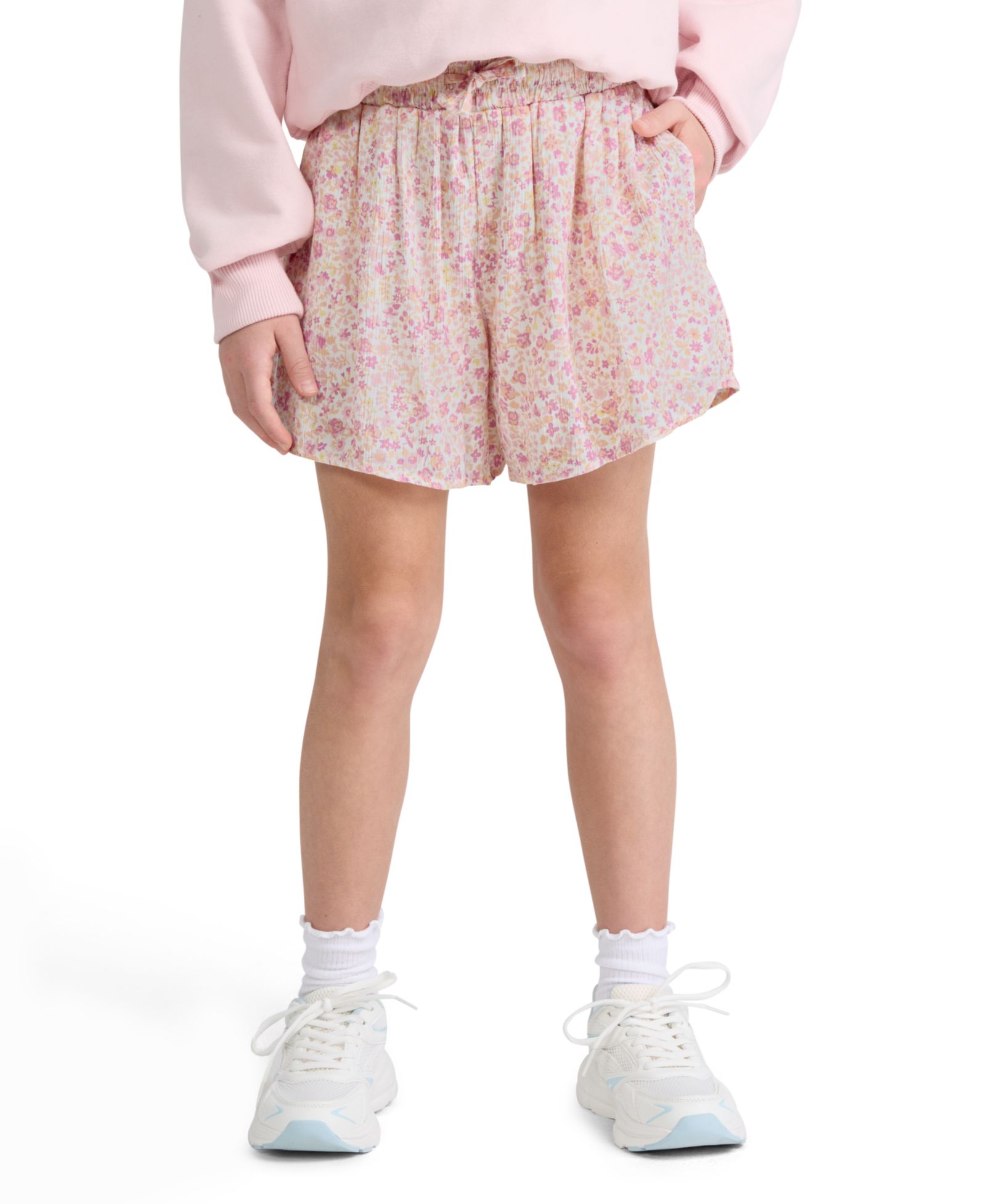 abercrombie kids Детские шорты YPB Floral Flared