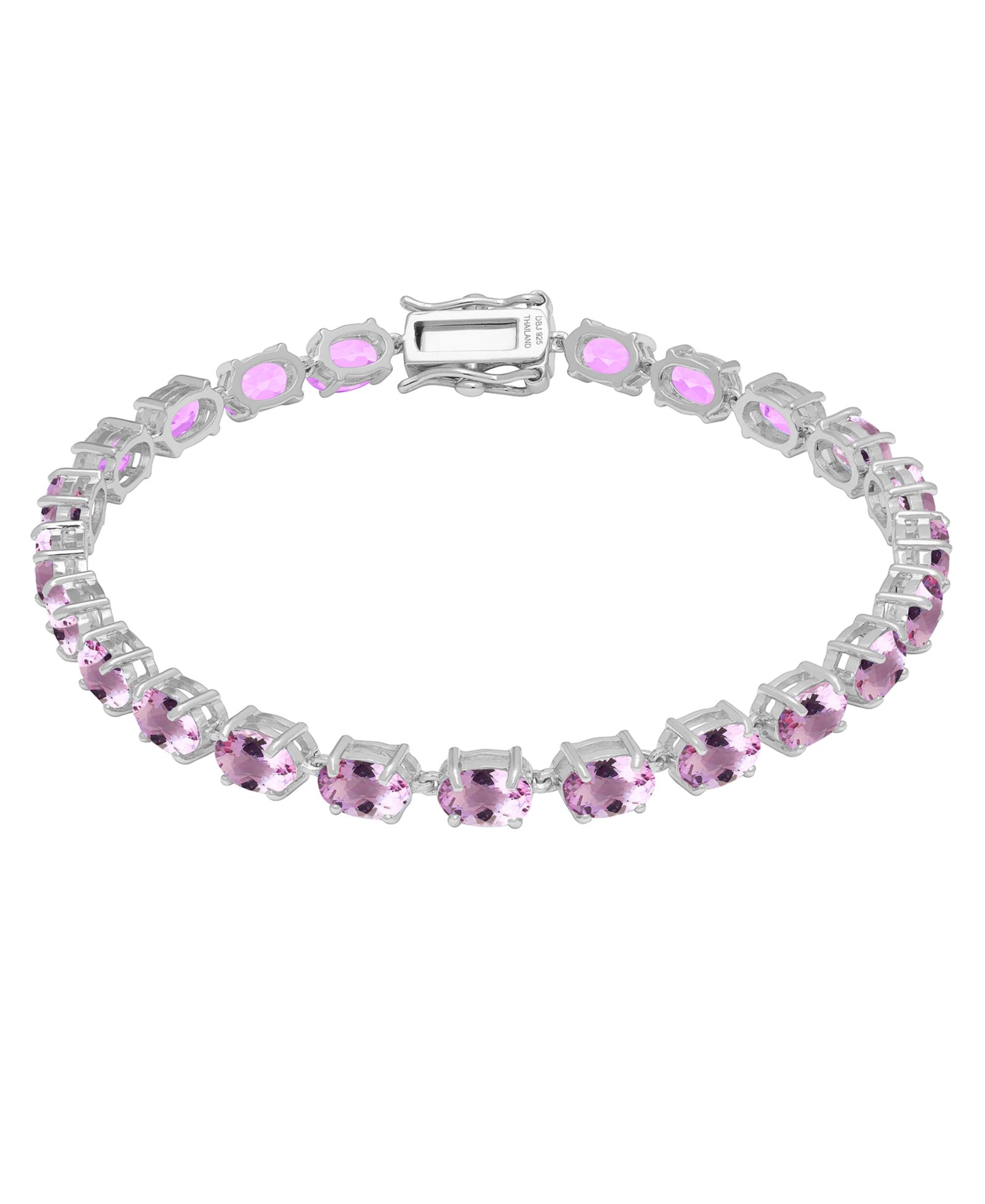 Macy's Amethyst (10.35 ct. t.w.) Bracelet in Sterling Silver