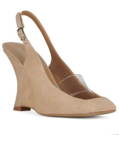 Женские туфли-лодочки Jeffrey Campbell Women's Nebulis Slingback Wedge Pumps